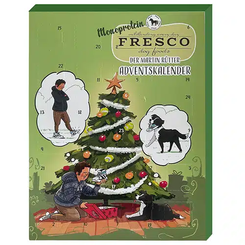 Adventskalender für Hunde von Fresco/ Martin Rütter, Füllung Single Protein Pferd